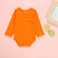 Halloween Fashion Letter Cotton Baby Rompers main image 3