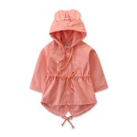 Fashion Solid Color Polyester Girls Outerwear sku image 2