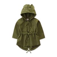 Fashion Solid Color Polyester Girls Outerwear sku image 6