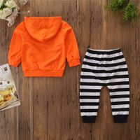 Halloween Fashion Solid Color Polyester Boys Clothing Sets main image 2