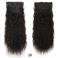 Unisex Fashion Street High Temperature Wire Long Curly Hair Wigs sku image 3