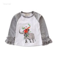 Halloween Fashion Letter Cotton T-shirts & Blouses main image 2