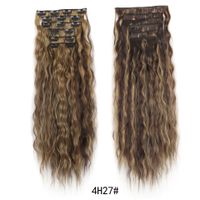 Unisex Fashion Street High Temperature Wire Long Curly Hair Wigs sku image 6