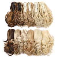 Women's Fashion Holiday High Temperature Wire Long Curly Hair Wigs main image 1