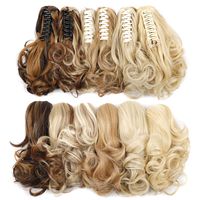 Women's Fashion Holiday High Temperature Wire Long Curly Hair Wigs main image 6