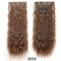 Unisex Fashion Street High Temperature Wire Long Curly Hair Wigs sku image 4