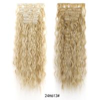 Unisex Fashion Street High Temperature Wire Long Curly Hair Wigs sku image 8