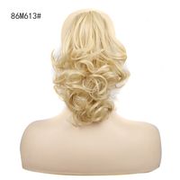 Women's Fashion Holiday High Temperature Wire Long Curly Hair Wigs sku image 6