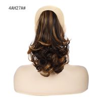 Women's Fashion Holiday High Temperature Wire Long Curly Hair Wigs sku image 1