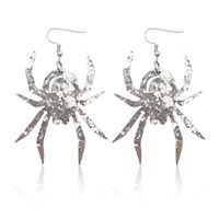 Fashion Spider Pu Leather Women's Earrings 1 Pair sku image 4