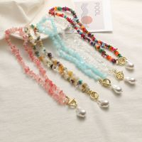 Ethnic Style Irregular Turquoise Beaded Women's Bracelets Necklace main image 3