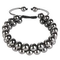 Mode Bunt Achat Perlen Unisex Armbänder 1 Stück sku image 1