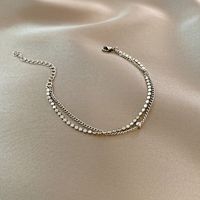 Fashion Heart Shape Copper Pearl Inlay Artificial Gemstones Bracelets 1 Piece sku image 4