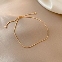 Fashion Heart Shape Copper Pearl Inlay Artificial Gemstones Bracelets 1 Piece sku image 5