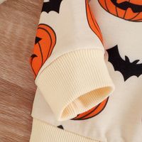 Halloween Cute Pumpkin Cotton Polyester Hoodies & Knitwears main image 3