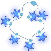 Fashion Snowflake Plastic Handmade Unisex Necklace 1 Piece main image 1