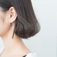 Fashion Geometric Sterling Silver Earrings 1 Pair main image 6