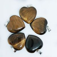 1 Piece Agate Heart Shape sku image 66