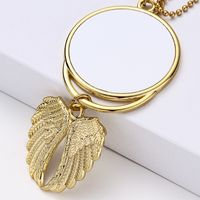 Fashion Wings Alloy Unisex Bag Pendant Keychain 1 Piece sku image 1