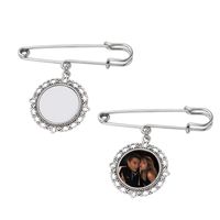 Fashion Oval Alloy Pearl Women's Brooches sku image 2