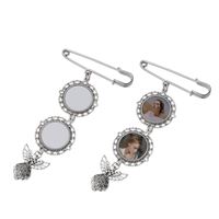 Fashion Oval Alloy Pearl Women's Brooches sku image 10