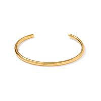Simple Style Geometric Stainless Steel Plating Bangle main image 5