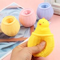 Creative Decompression Cute Cheese Mouse Cup Squeezing Toy 1pcs sku image 6