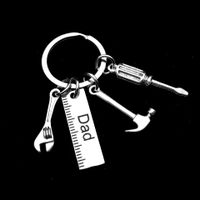 Simple Style Letter Stainless Steel Plating Men's Keychain 1 Piece sku image 2