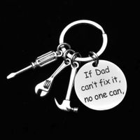 Simple Style Letter Stainless Steel Plating Men's Keychain 1 Piece sku image 5