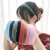 Simple Style Plaid Cloth Hair Band 1 Piece main image 3