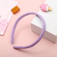 Simple Style Plaid Cloth Hair Band 1 Piece sku image 2