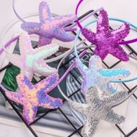 Cute Starfish Plastic Sequins Hair Band 1 Piece main image 3