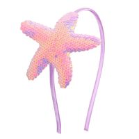 Cute Starfish Plastic Sequins Hair Band 1 Piece sku image 8
