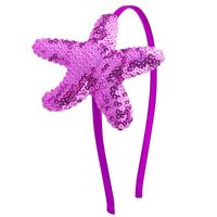 Cute Starfish Plastic Sequins Hair Band 1 Piece sku image 3