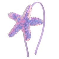 Cute Starfish Plastic Sequins Hair Band 1 Piece sku image 6