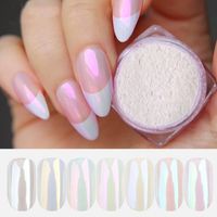 Fashion Solid Color Shell Powder Nail Decoration Accessories 1 Piece main image 1