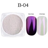 Fashion Solid Color Shell Powder Nail Decoration Accessories 1 Piece sku image 4