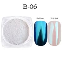 Fashion Solid Color Shell Powder Nail Decoration Accessories 1 Piece sku image 6