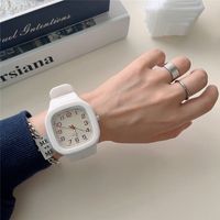 Simple Style Number Buckle Electronic Women's Watches main image 3
