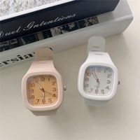 Simple Style Number Buckle Electronic Women's Watches main image 5