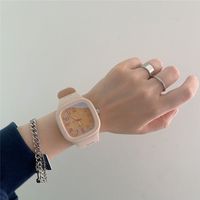 Simple Style Number Buckle Electronic Women's Watches main image 6