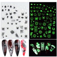 Halloween Fashion Halloween Pattern Synthetics Nail Patches 1 Set sku image 1