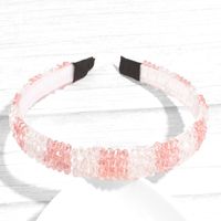 Mode Wassertropfen Künstlicher Kristall Strasssteine Haarband 1 Stück sku image 5