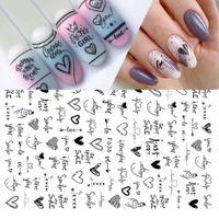 Simple Style Animal Plant Paper Nail Patches 1 Piece main image 5
