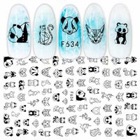 Simple Style Animal Plant Paper Nail Patches 1 Piece sku image 7