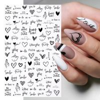 Simple Style Animal Plant Paper Nail Patches 1 Piece main image 1