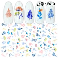 Simple Style Animal Plant Paper Nail Patches 1 Piece sku image 13
