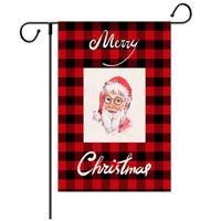 Christmas Decoration Garden Double Sided Printing Outdoor Decoration Cartoon Banner sku image 7