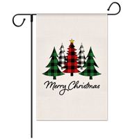 Christmas Decoration Garden Double Sided Printing Outdoor Decoration Cartoon Banner sku image 10