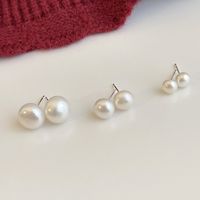 Elegant Geometric Imitation Pearl Women's Earrings 1 Pair main image 5